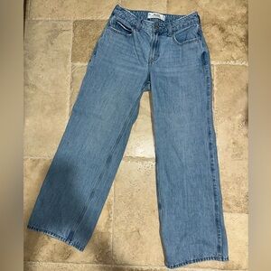 Hollister Curvy Mid-rise Baggy Jeans